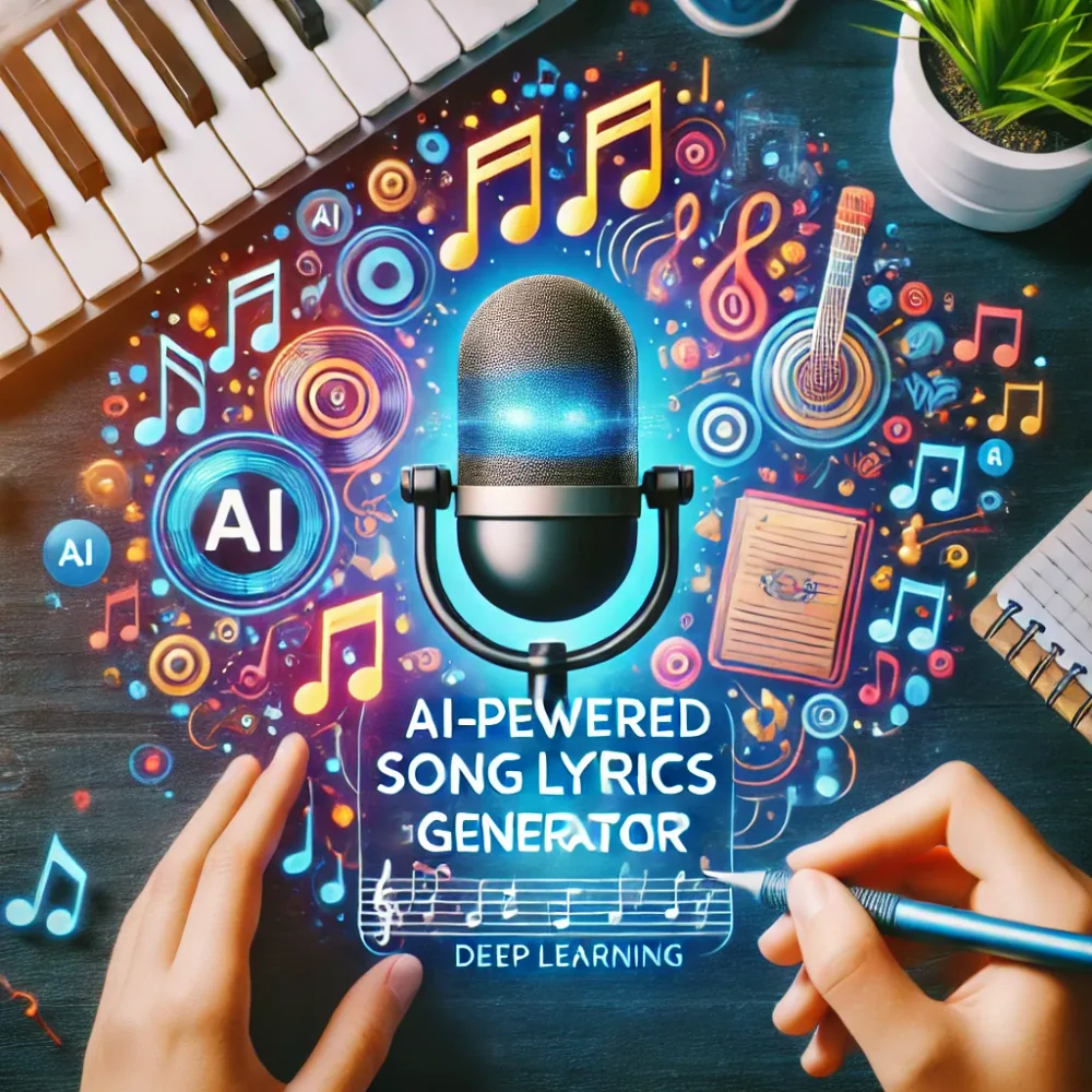 SAINCUBE project image for AI-Powered Song Lyrics Generator