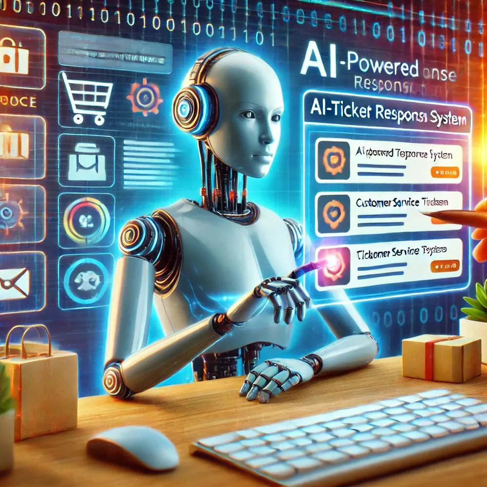 SAINCUBE project image for AI-Powered Ticket Response System for Ecommerce Companies